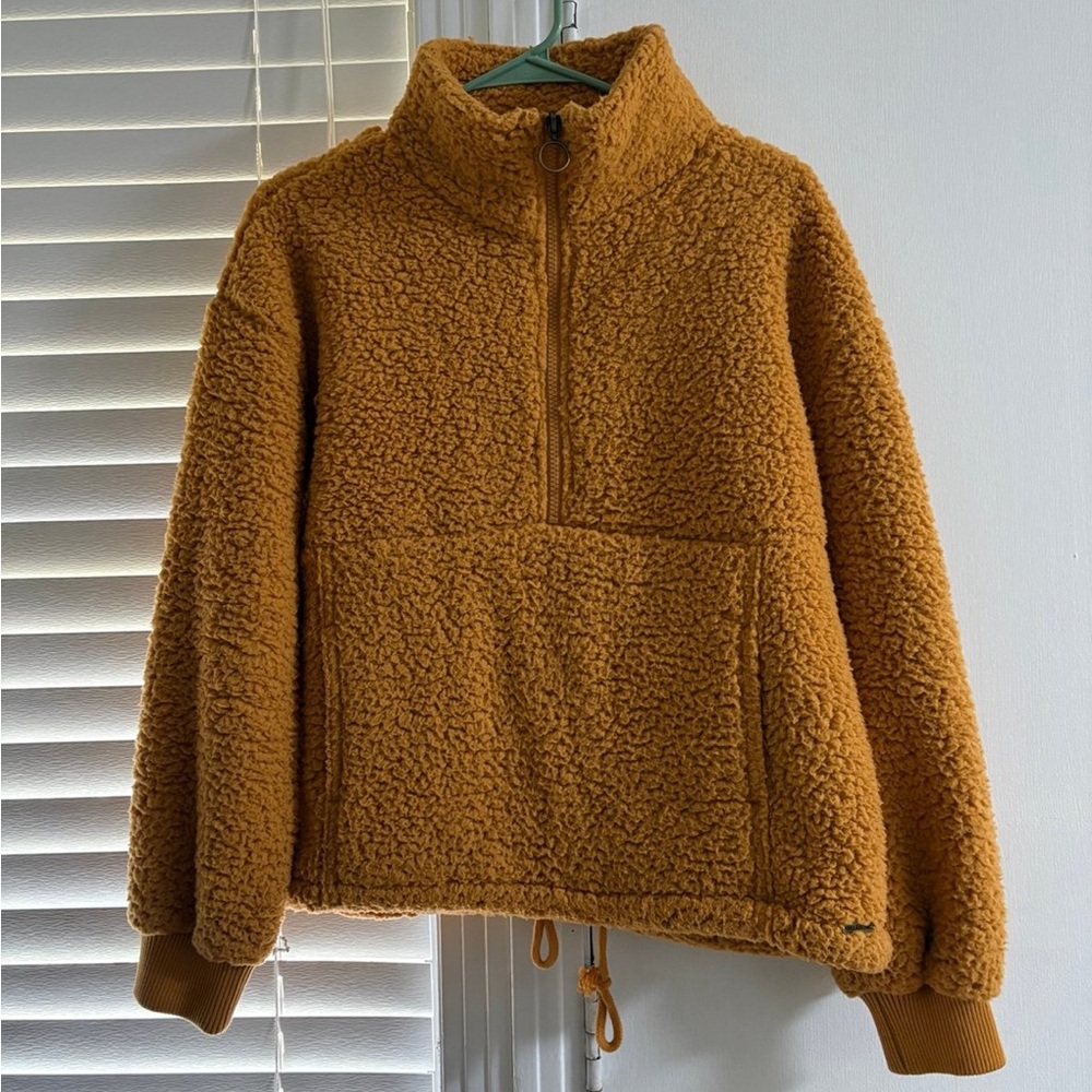 Billabong Mustard Sherpa Jacket